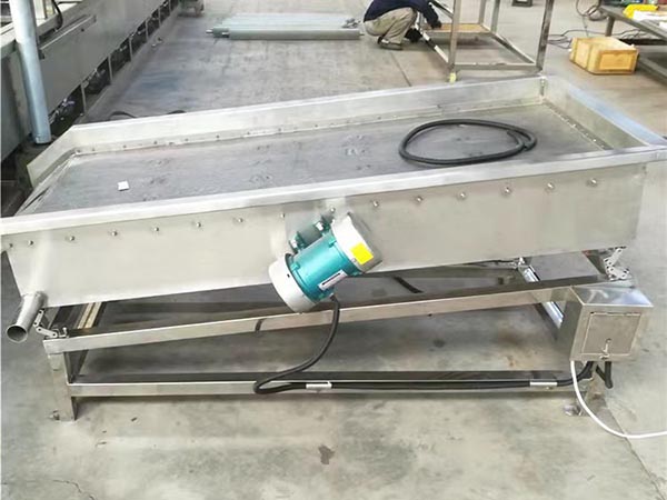 振動瀝水流水線